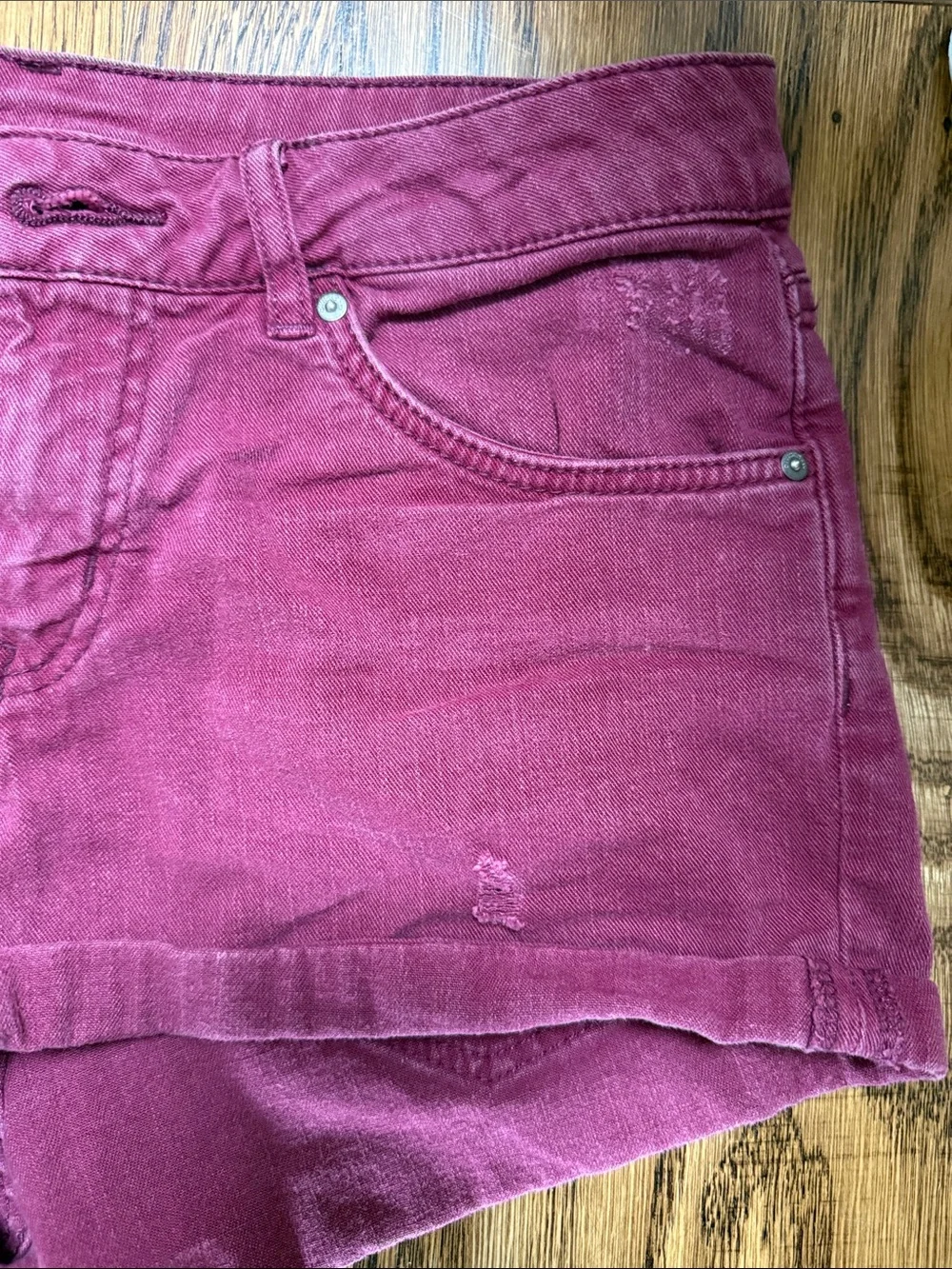 Divided Distressed Denim Shorts